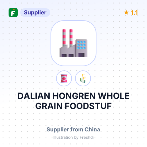 DALIAN HONGREN WHOLE GRAIN FOODSTUF – summary card, no photo uploaded yet