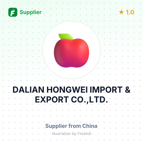 DALIAN HONGWEI IMPORT & EXPORT CO.,LTD. – summary card, no photo uploaded yet