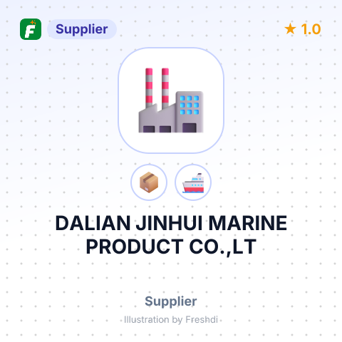 DALIAN JINHUI MARINE PRODUCT CO.,LT – summary card, no photo uploaded yet