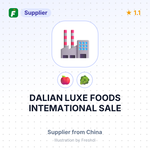DALIAN LUXE FOODS INTEMATIONAL SALE – summary card, no photo uploaded yet