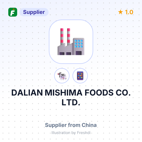 DALIAN MISHIMA FOODS CO. LTD. – summary card, no photo uploaded yet