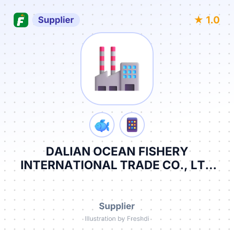DALIAN OCEAN FISHERY INTERNATIONAL TRADE CO., LTD ПО ПОРУЧЕНИЮ PACIFICIMPEX LTD – summary card, no photo uploaded yet