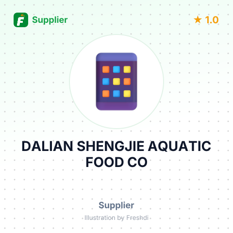 DALIAN SHENGJIE AQUATIC FOOD CO – summary card, no photo uploaded yet