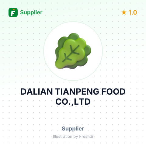 DALIAN TIANPENG FOOD CO.,LTD – summary card, no photo uploaded yet