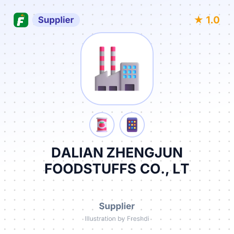 DALIAN ZHENGJUN FOODSTUFFS CO., LT – summary card, no photo uploaded yet