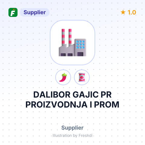 DALIBOR GAJIC PR PROIZVODNJA I PROM – summary card, no photo uploaded yet