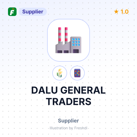 DALU GENERAL TRADERS – summary card, no photo uploaded yet