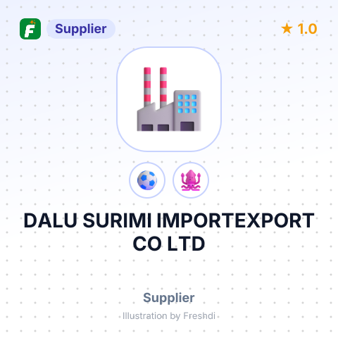 DALU SURIMI IMPORTEXPORT CO LTD – summary card, no photo uploaded yet