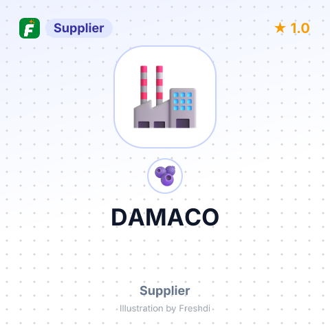 DAMACO – summary card, no photo uploaded yet