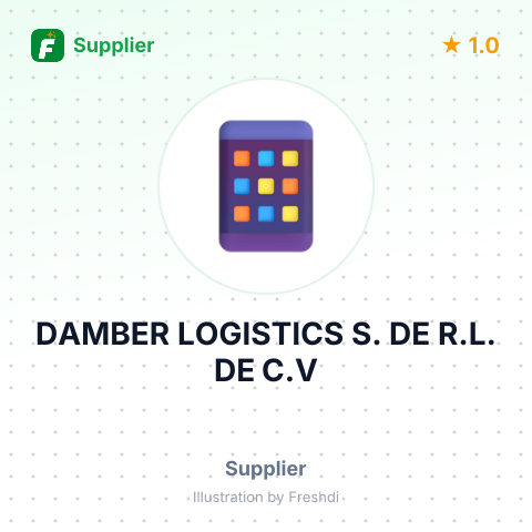 DAMBER LOGISTICS S. DE R.L. DE C.V – summary card, no photo uploaded yet