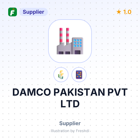 DAMCO PAKISTAN PVT LTD – summary card, no photo uploaded yet