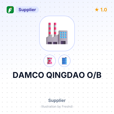 DAMCO QINGDAO O/B – summary card, no photo uploaded yet