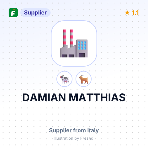 DAMIAN MATTHIAS – summary card, no photo uploaded yet