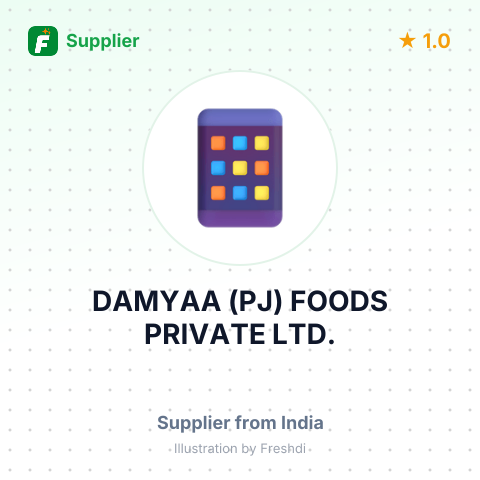 DAMYAA (PJ) FOODS PRIVATE LTD. – summary card, no photo uploaded yet
