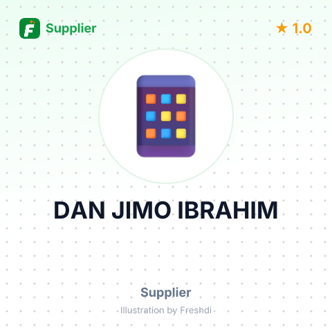 DAN JIMO IBRAHIM – summary card, no photo uploaded yet