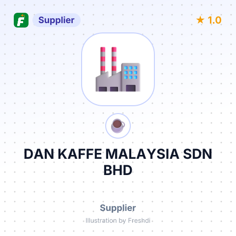 DAN KAFFE MALAYSIA SDN BHD – summary card, no photo uploaded yet