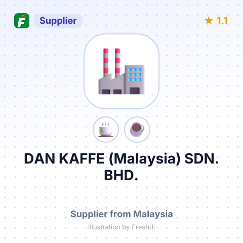 DAN KAFFE (Malaysia) SDN. BHD. – summary card, no photo uploaded yet