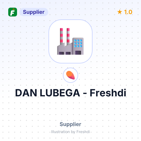 DAN LUBEGA – summary card, no photo uploaded yet