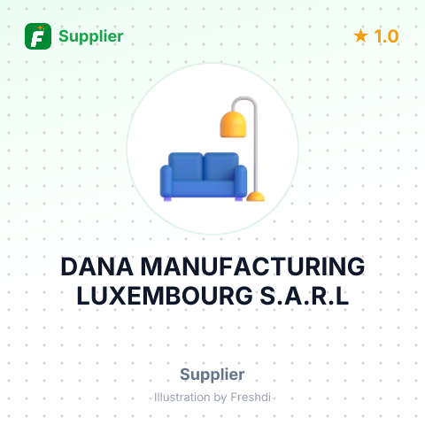DANA MANUFACTURING LUXEMBOURG S.A.R.L – summary card, no photo uploaded yet