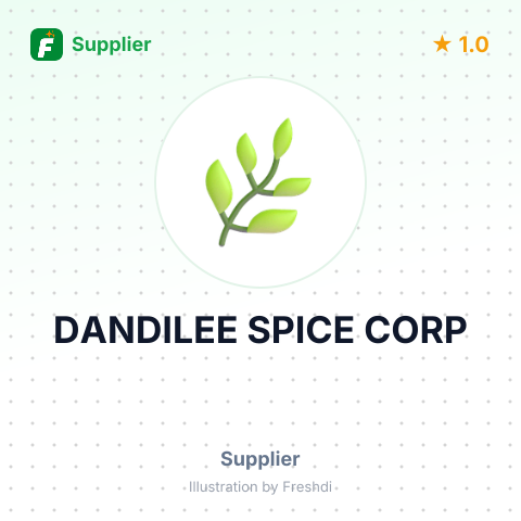 DANDILEE SPICE CORP – summary card, no photo uploaded yet