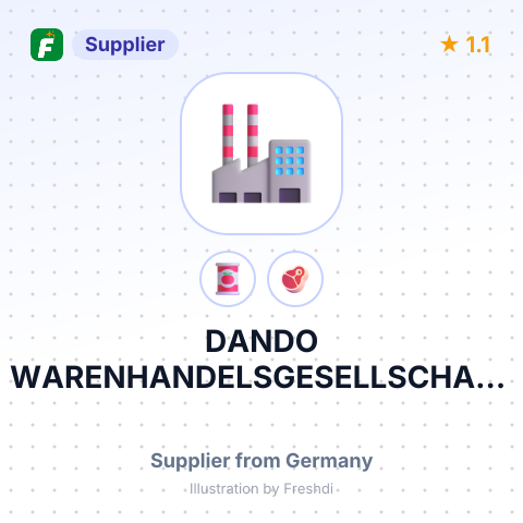 DANDO WARENHANDELSGESELLSCHAFT MBH – summary card, no photo uploaded yet