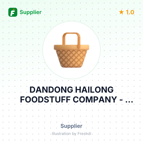DANDONG HAILONG FOODSTUFF COMPANY – summary card, no photo uploaded yet