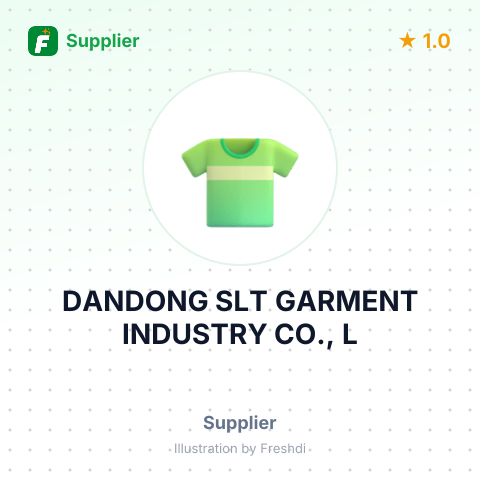 DANDONG SLT GARMENT INDUSTRY CO., L – summary card, no photo uploaded yet