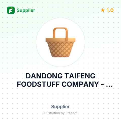 DANDONG TAIFENG FOODSTUFF COMPANY – summary card, no photo uploaded yet