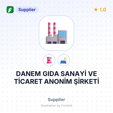 DANEM GIDA SANAYİ VE TİCARET ANONİM ŞİRKETİ – summary card, no photo uploaded yet