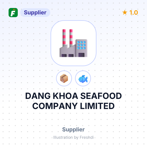 DANG KHOA SEAFOOD COMPANY LIMITED – summary card, no photo uploaded yet