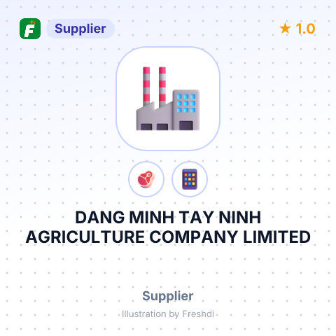 DANG MINH TAY NINH AGRICULTURE COMPANY LIMITED – summary card, no photo uploaded yet