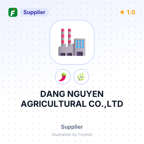DANG NGUYEN AGRICULTURAL CO.,LTD – summary card, no photo uploaded yet
