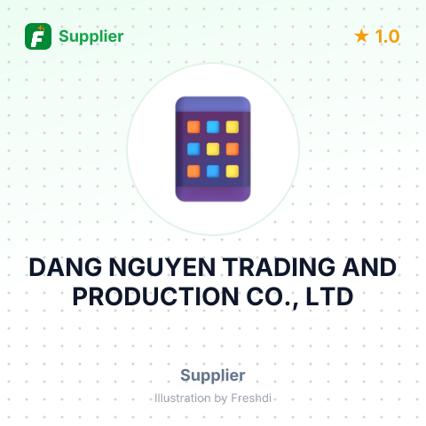 DANG NGUYEN TRADING AND PRODUCTION CO., LTD – summary card, no photo uploaded yet