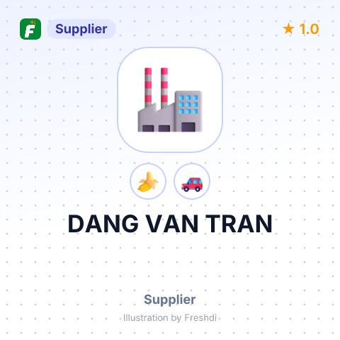 DANG VAN TRAN – summary card, no photo uploaded yet