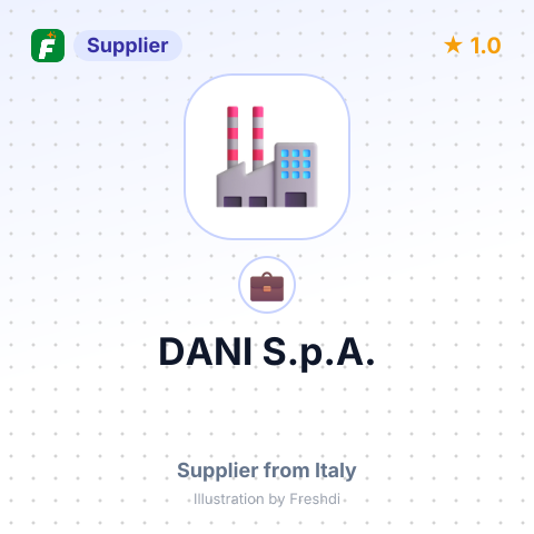 DANI S.p.A. – summary card, no photo uploaded yet