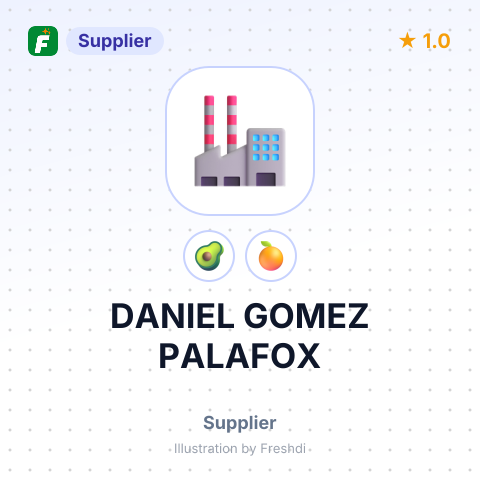 DANIEL GOMEZ PALAFOX – summary card, no photo uploaded yet