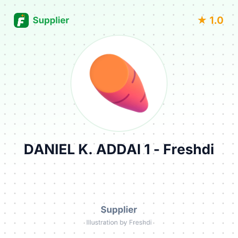 DANIEL K. ADDAI 1 – summary card, no photo uploaded yet