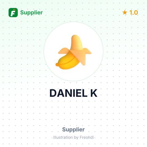 DANIEL K – summary card, no photo uploaded yet