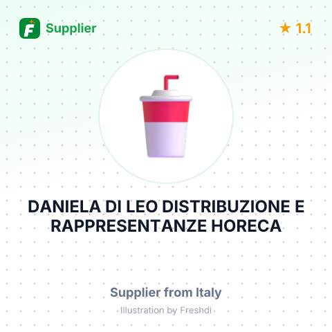 DANIELA DI LEO DISTRIBUZIONE E RAPPRESENTANZE HORECA – summary card, no photo uploaded yet
