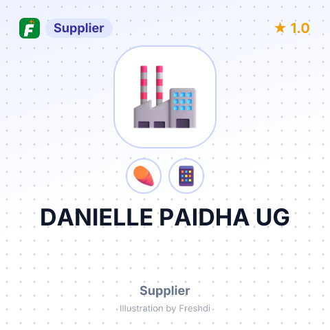 DANIELLE PAIDHA UG – summary card, no photo uploaded yet