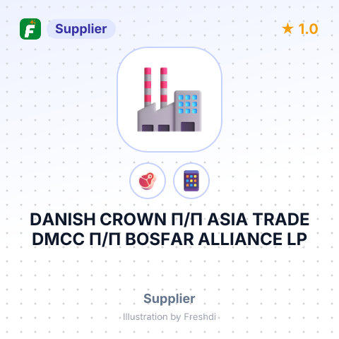 DANISH CROWN П/П ASIA TRADE DMCC П/П BOSFAR ALLIANCE LP – summary card, no photo uploaded yet