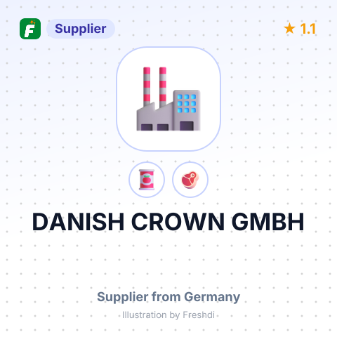DANISH CROWN GMBH – summary card, no photo uploaded yet