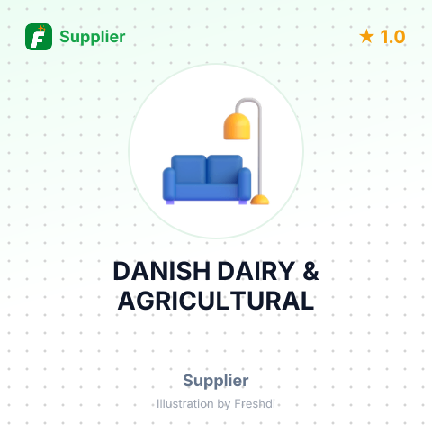 DANISH DAIRY & AGRICULTURAL – summary card, no photo uploaded yet