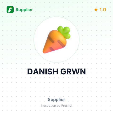 DANISH GRWN – summary card, no photo uploaded yet