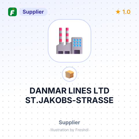 DANMAR LINES LTD ST.JAKOBS-STRASSE – summary card, no photo uploaded yet