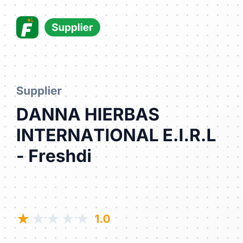 DANNA HIERBAS INTERNATIONAL E.I.R.L – summary card, no photo uploaded yet