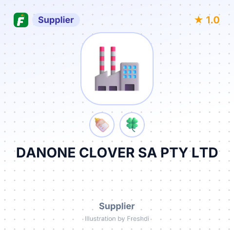 DANONE CLOVER SA PTY LTD – summary card, no photo uploaded yet