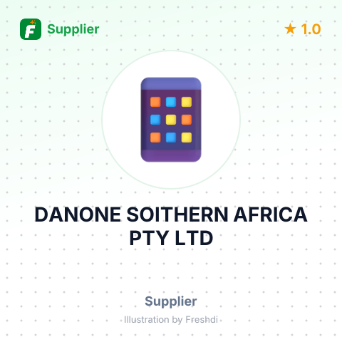DANONE SOITHERN AFRICA PTY LTD – summary card, no photo uploaded yet