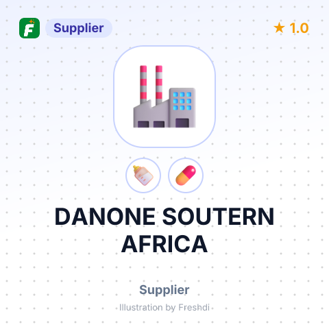 DANONE SOUTERN AFRICA – summary card, no photo uploaded yet