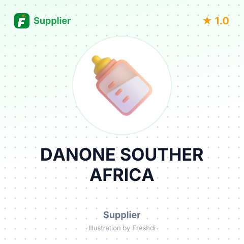 DANONE SOUTHER AFRICA – summary card, no photo uploaded yet